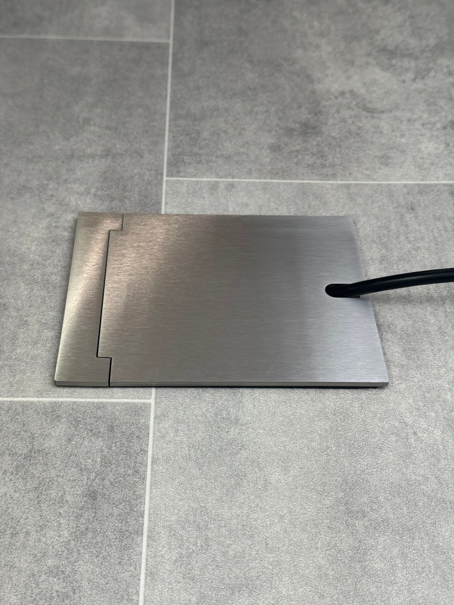 Satin Stainless Recessed Floor Sockets